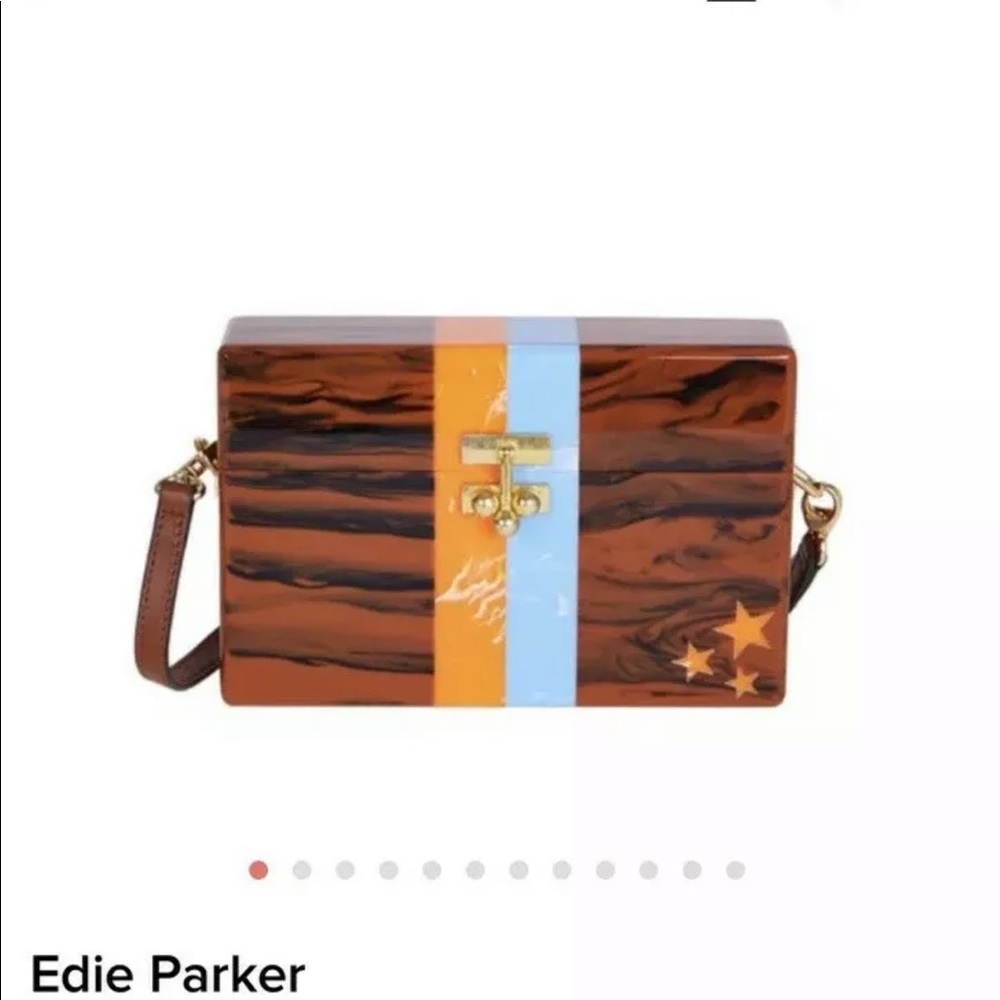 Edie Parker Acrylic Box Clutch Crossbody